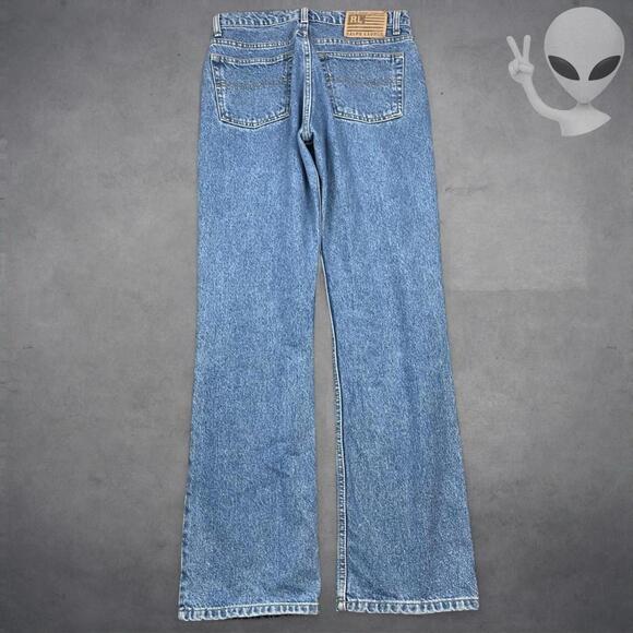 Ralph Lauren Other - Polo Ralph Lauren Straight Leg Bootcut Jeans Size 30x32 Blue Denim Vintage